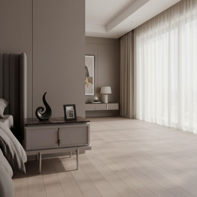 Brązowy Stolik nocny Stylowa Sypialnia Meble Drewniane Designerskie Meble Nowe