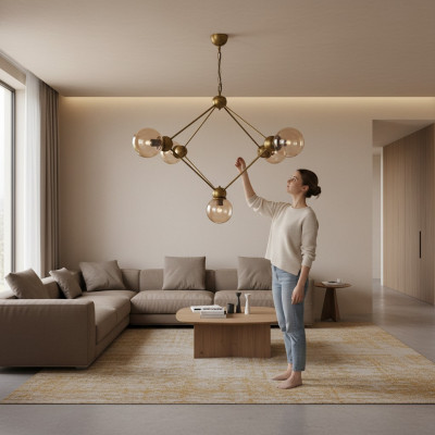 Lampa sufitowa żyrandol lampy sufitowe lampy sufitowe Lampa Lampa 100x90