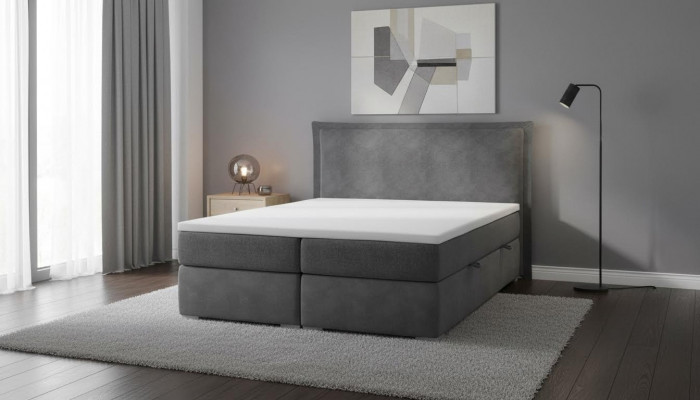 Łóżko Sypialnia Podwójne łóżko Luxury Modern Meble Designer Podkładka Box Spring Bed