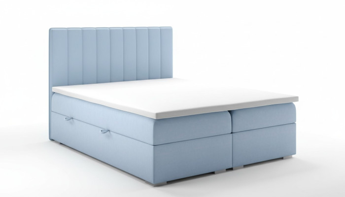 Podwójne łóżko Sypialnia Designer Łóżko Modern Box Spring Bed Luxury Meble