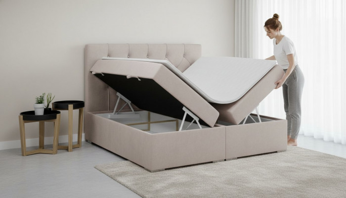 Łóżko Podkładka Meble Design łóżko Podwójne łóżko New Luxury Sypialnia Modern