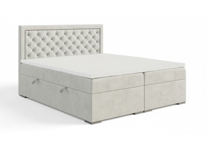 Sypialnia Łóżko Luxury Meble Style Modern Box Bed Design Podwójne łóżko