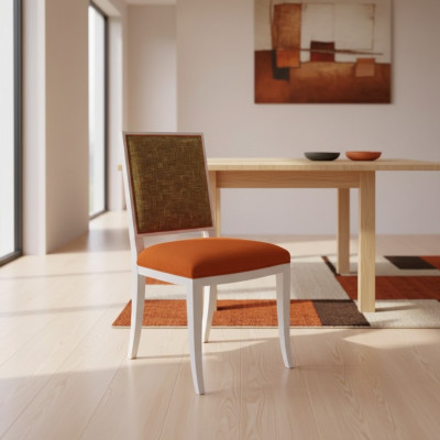 jadalnia designerskie Krzesło Drewno luksusowe krzesło tapicerowane w klasycznym stylu