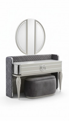 Sypialnia Toaletka z Lustro Lustro Nowa konsola Modern Design