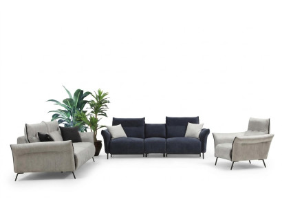Zestaw sofowy Zestaw Sofowy do Salonu Podkładka Meble Luksusowy Fotel Nowoczesny Design Nowość