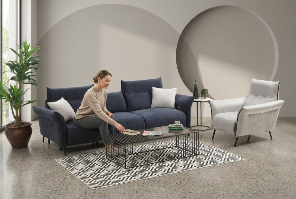 Zestaw sofowy luksusowa sofa trzyosobowa Podkładka Fotel kanapa do salonu Nowość