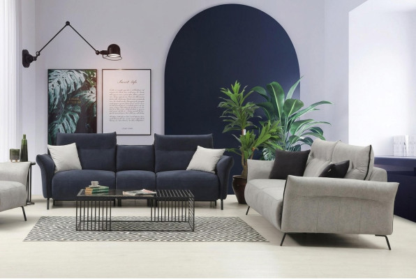 Zestaw sofowy zestaw 2szt sofa kanapa fotel tapicerowany nowoczesny designerski luksusowe meble