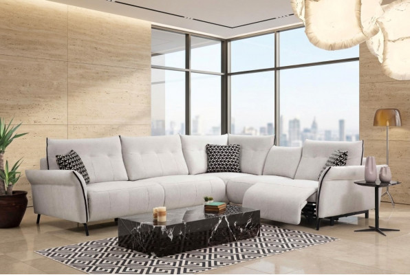 Narożnikowa kanapa Sofa do Salonu Sofa Podkładka Włókienniczy Meble Modern Designer Nowe