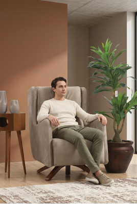 Fotel Jednomiejscowy Salon Designerski Meble Nowoczesny Fotel Tapicerowany