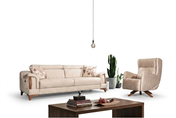 Zestaw sofowy do salonu jednoosobowa nowoczesna sofa trzyosobowa kanapa nowa