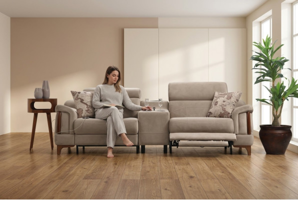 Nowoczesna Sofa Kanapa Projektant Nowe Meble Luksusowy Salon Podkładka Włókienniczy