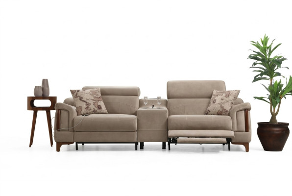 Nowoczesna Sofa Kanapa Projektant Nowe Meble Luksusowy Salon Podkładka Włókienniczy