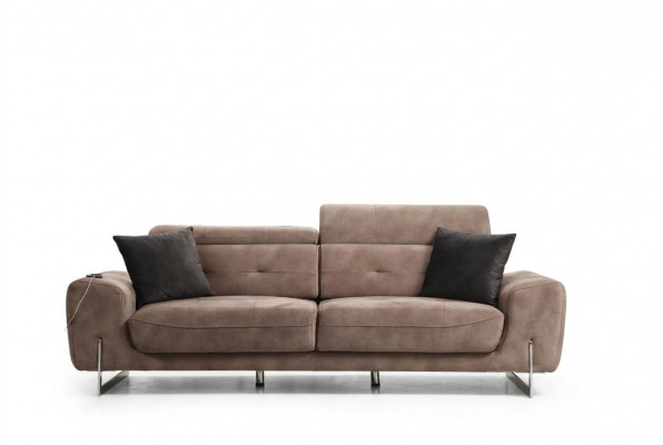 Sofa trzyosobowa w stylu kanapy o nowoczesnym designie Meble tapicerowane luksusowe włókiennicze