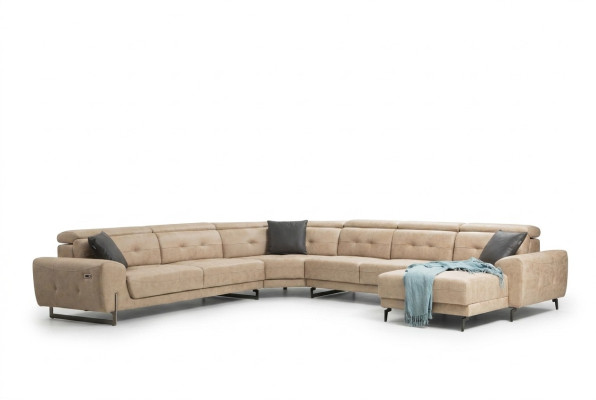 Narożnikowa kanapa Kształt U Meble do siedzenia Designerskie Meble do siedzenia Nowoczesna Sofa Kanapa Podkładka