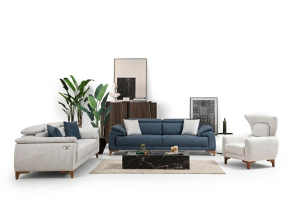 Zestaw do Salonu Modern Luxury Zestaw sofowy 3 szt. Podkładka Meble Włókiennicze Nowość