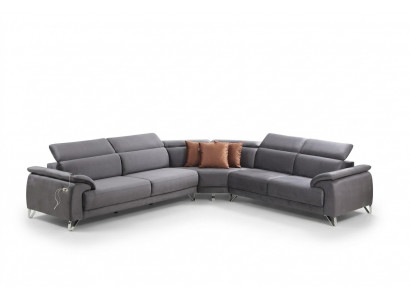 Sofa Kanapa Narożnikowa kanapa Sofa tapicerowana w kształcie litery L Meble do siedzenia Nowoczesne luksusowe meble do salonu