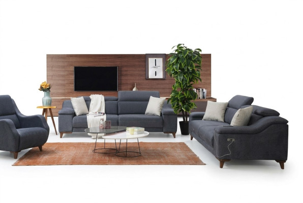 Design Sofa Trzyosobowa Kanapa Podkładka Nowoczesne Sofy Włókiennicze do Salonu Nowe Meble