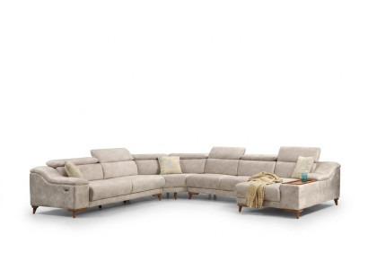 Narożnikowa kanapa Sofa Kształt U Sofa Tapicerowana Kanapa Ustawić Narożne sofy Nowoczesny Salon