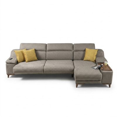 Sofa Kanapa Narożnikowa kanapa Podkładka w kształcie litery L Nowoczesny Salon Relaks Siedziba Luksusowe Meble