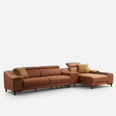 Luksusowa Narożnikowa kanapa Sofa W Kształcie L Podkładka Nowoczesna Włókienniczy Salon Nowość