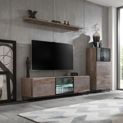 stojak TV Nowoczesna Półka Salon Design Umeblowanie Jednostka ścienna Meble
