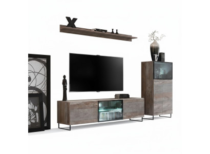 stojak TV Nowoczesna Półka Salon Design Umeblowanie Jednostka ścienna Meble