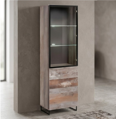Gablota Design Szafa Drewno Nowoczesne Nowe Meble Szare Drewno