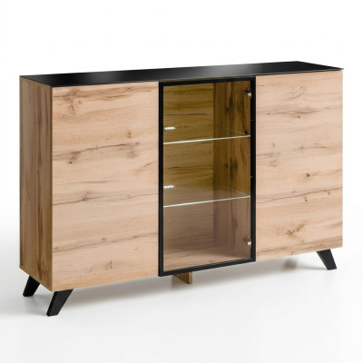 Kredens Drewno Design Nowoczesny Kredens Meble do Salonu Nowość