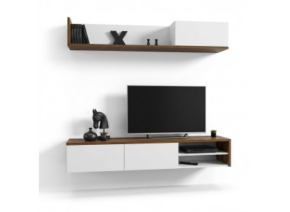 Jednostka ścienna półka ścienna Nowoczesny design stojak TV wyposażenie salonu nowe