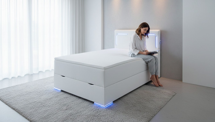 Sypialnia Łóżko Podkładka Meble Luksusowe Meble Nowy Nowoczesny Design