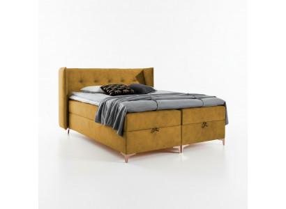 Łóżko 160x200cm luksusowe designerskie Meble Sypialnia Łóżko skrzyniowe podwójne nowe