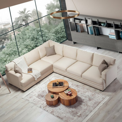 Narożnikowa kanapa projekt salonu Meble luksusowa sofa w kształcie litery L, nowoczesne meble