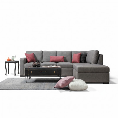 Salon Podkładka Meble Luksusowa Narożnikowa kanapa Sofa w kształcie litery L o nowoczesnym designie