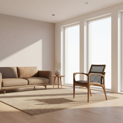 Fotel jadalnia Nowoczesne Krzesło Drewno Meble Design Meble