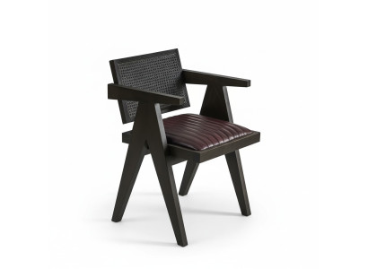 Drewno Krzesło Design Brązowy Fotel jadalnia Meble Siedziba Meble Nowy