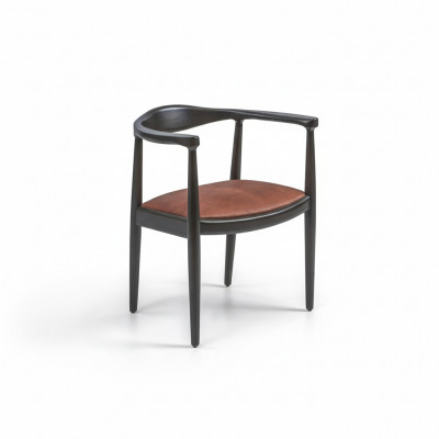 Design Meble Krzesło z Podłokietniki Krzesło drewniane Nowe meble Podkładka Siedziba