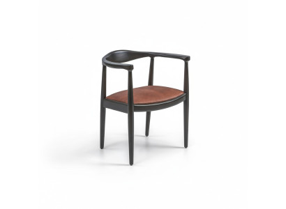 Design Meble Krzesło z Podłokietniki Krzesło drewniane Nowe meble Podkładka Siedziba