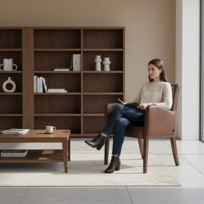Design Lounge Krzesło jadalnia Podkładka Krzesło z Podłokietniki Fotel Nowość