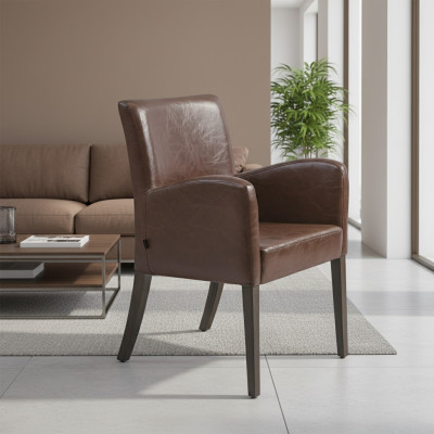Design Lounge Krzesło jadalnia Podkładka Krzesło z Podłokietniki Fotel Nowość