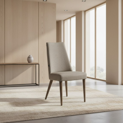 Krzesło drewniane Materiał Siedziba Krzesło jadalnia New Designer Meble Luxury Krzesła
