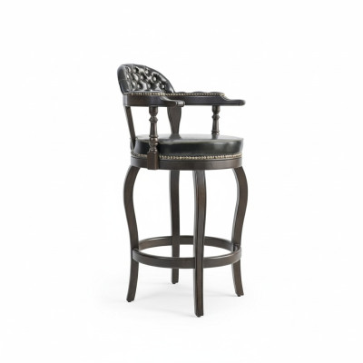 Hoker barowy Krzesło Design jadalnia Meble Nowoczesne Drewno Krzesło salon