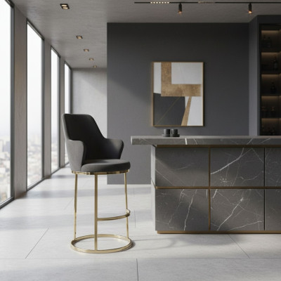Hoker Barowy Krzesło Designerskie Krzesło Do Jadalni Nowoczesne Stołek Bar Nowe Meble