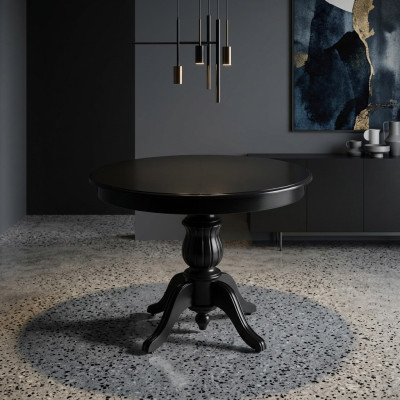 jadalnia Design Stół obiadowy Luksusowe Okrągłe Meble Nowoczesne Drewno Meble