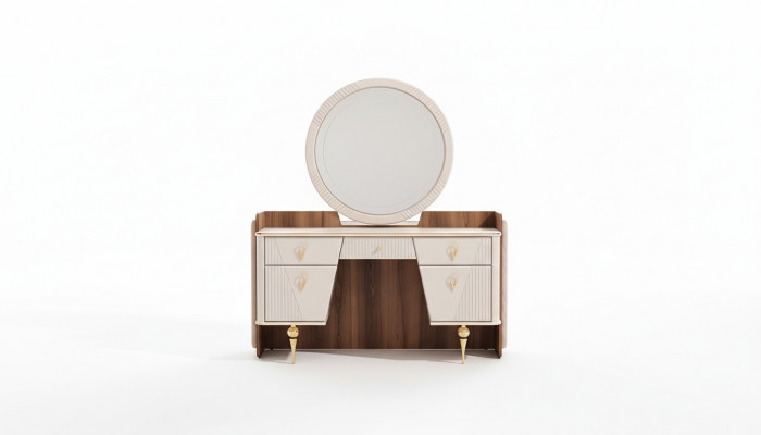Luksusowa Toaletka z Lustro Nowoczesne Meble Sypialnia Design Meble