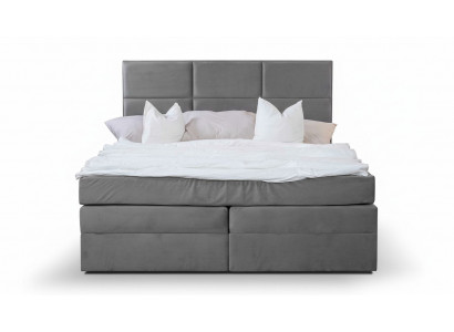 Łóżko podwójne Łóżko tapicerowane z tkaniny Design Luxury Meble Rama łóżka 180x200