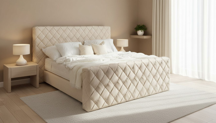 Luksusowa Sypialnia Meble Łóżko Nowoczesna Rama Łóżka 160x200 cm Design Zatytuł