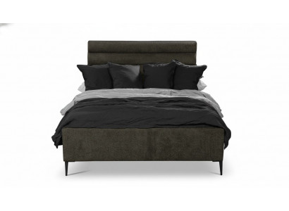 Włókiennicze łóżko Grey Design Luxury Double Sypialnia łóżka Podwójne łóżko