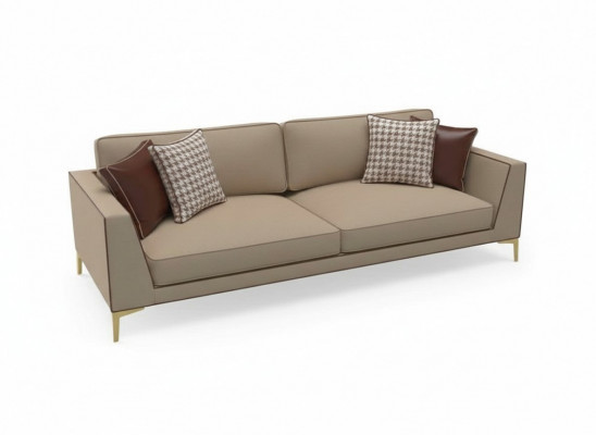 Design Sofa Kanapa Podkładka 3 miejsce do siedzenia Sofy Kanapy Siedziba Ustawić Materiał 240cm
