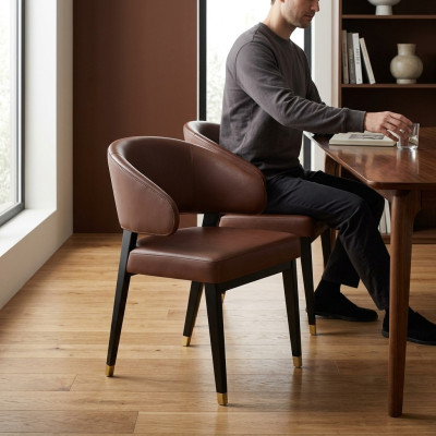 Krzesła jadalnia Zestaw Nowoczesne Krzesło Do Jadalni Krzesło Tapicerowane Design Meble Nowe