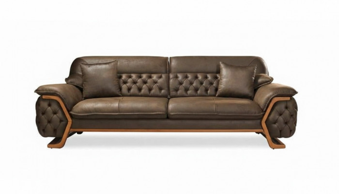 Sofa 3 miejsce do siedzenia Chesterfield Couch Podkładka Sofy do salonu Design Regulowana